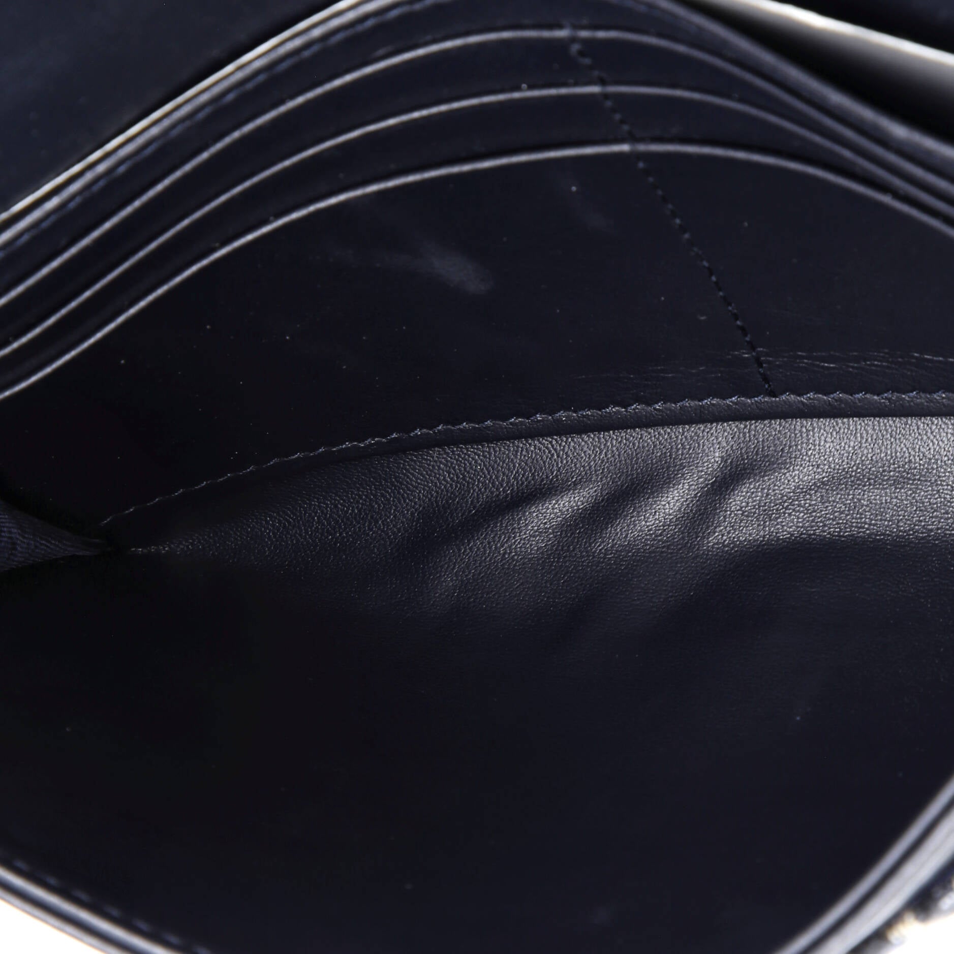 Saddle Chain Wallet Oblique Canvas