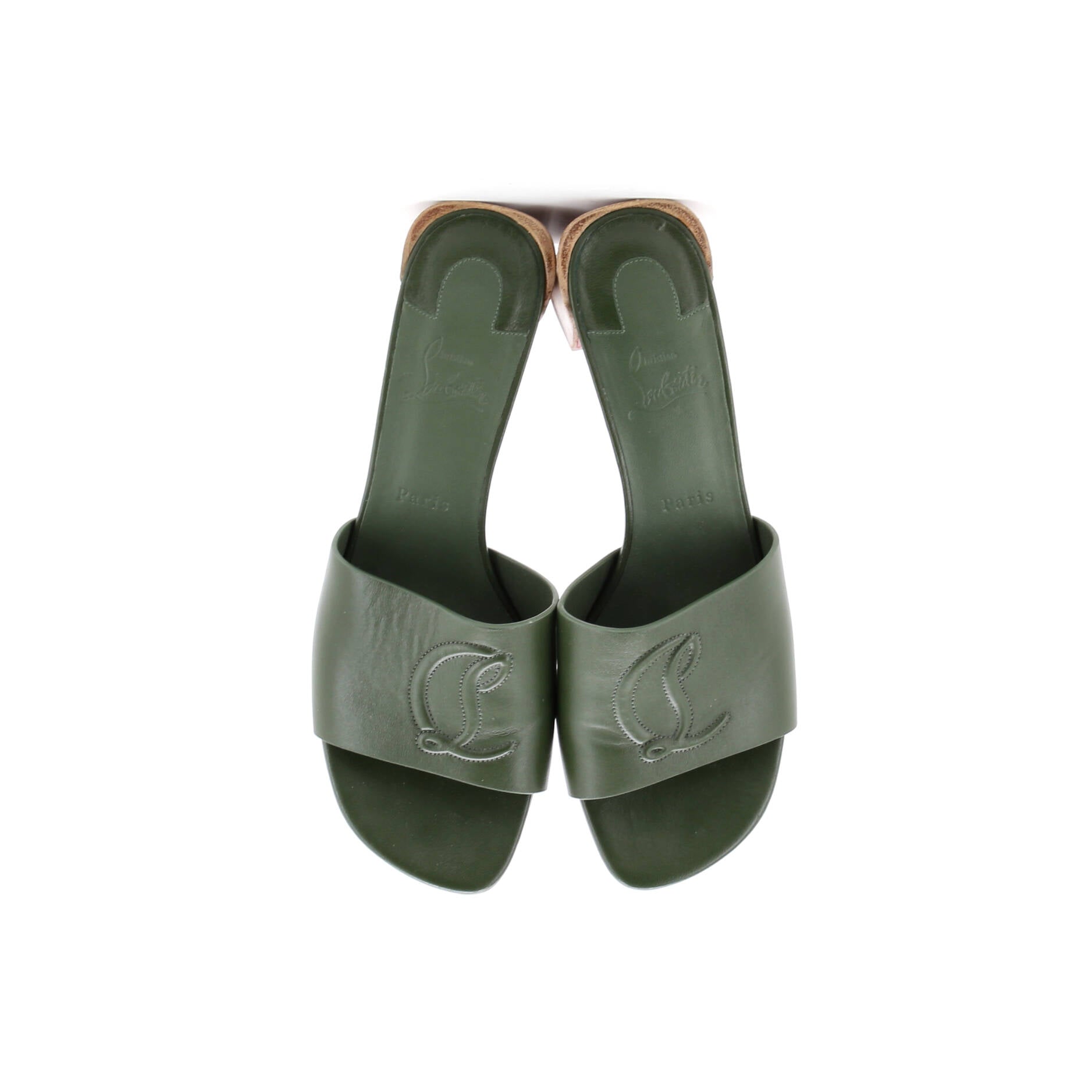 Women's So CL Heeled Mules Leather 55