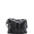 Niki Chain Flap Bag Matelasse Chevron Leather Medium
