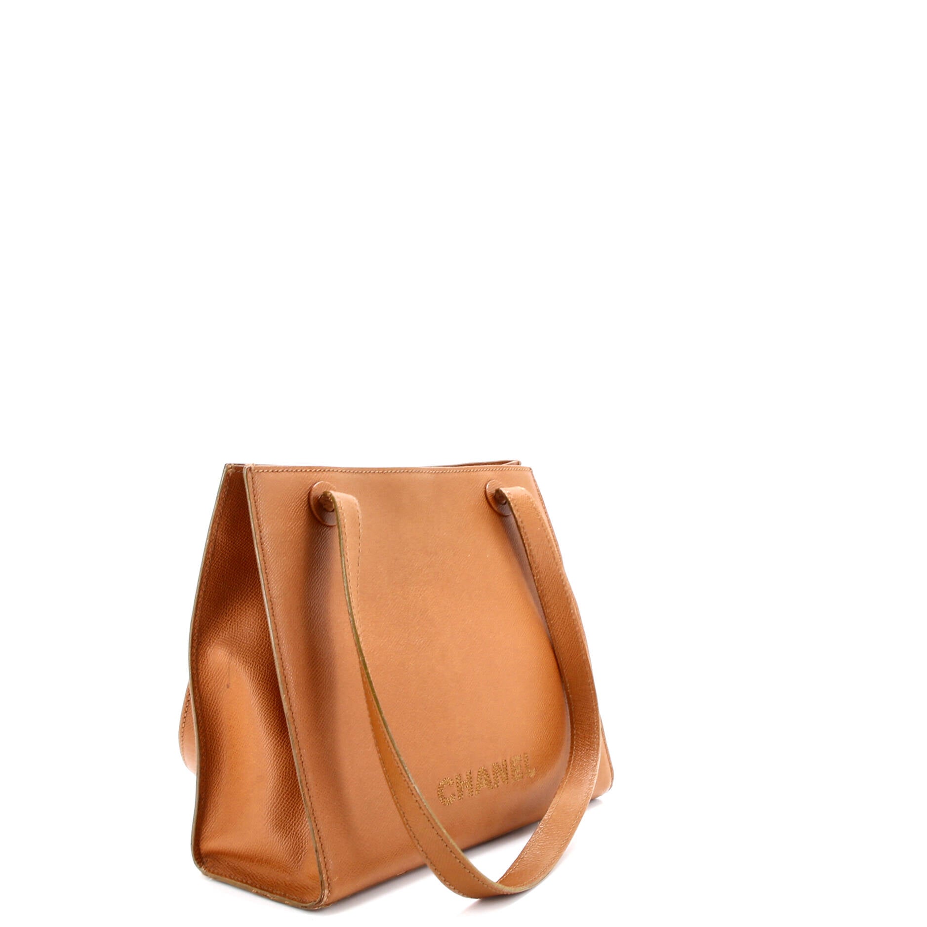 Vintage Logo Tote Caviar Medium