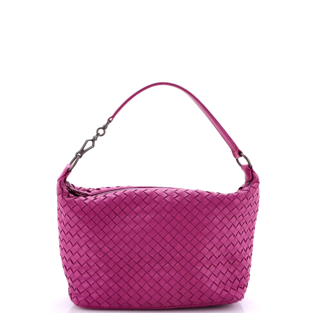 Zip Hobo Intrecciato Nappa Small