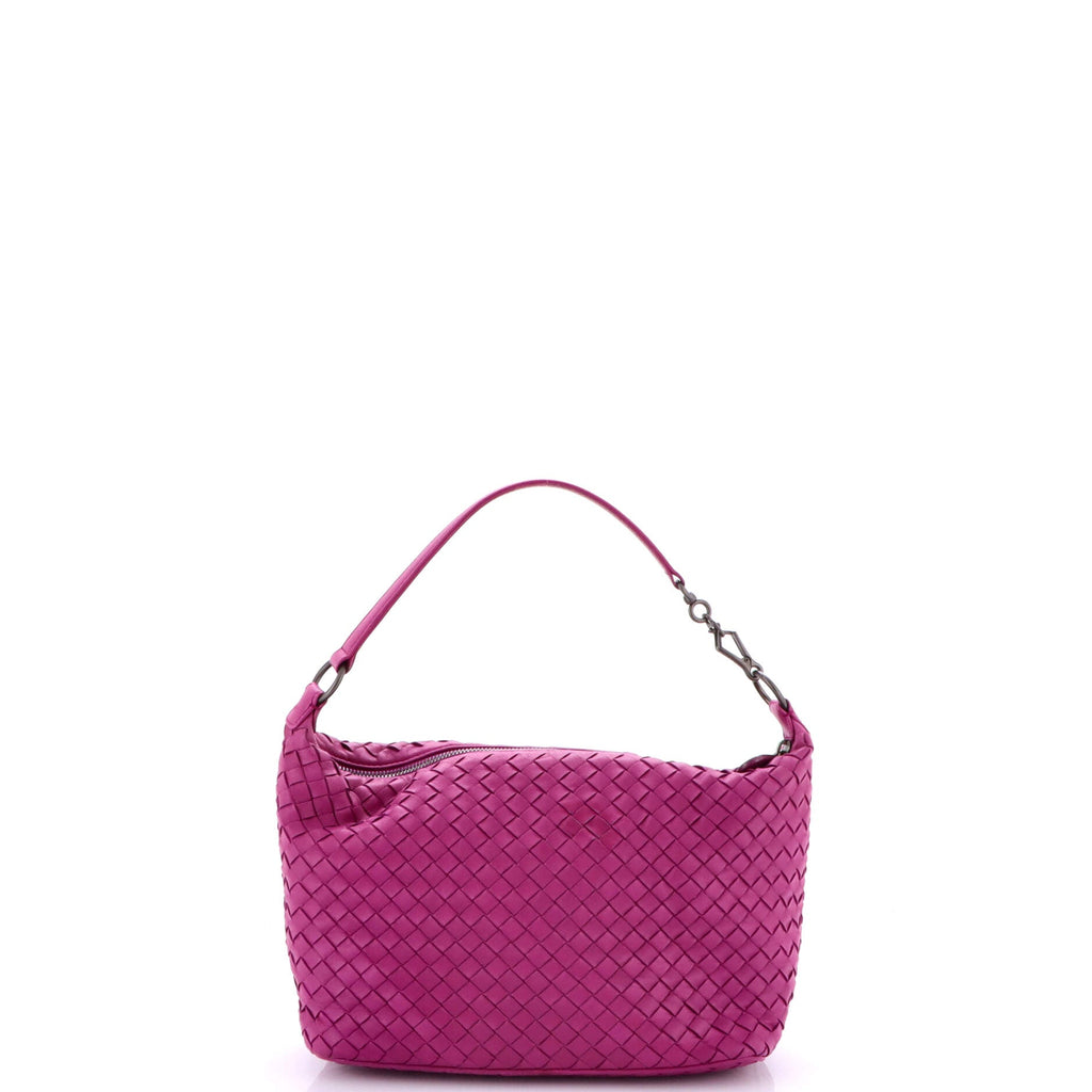 Zip Hobo Intrecciato Nappa Small
