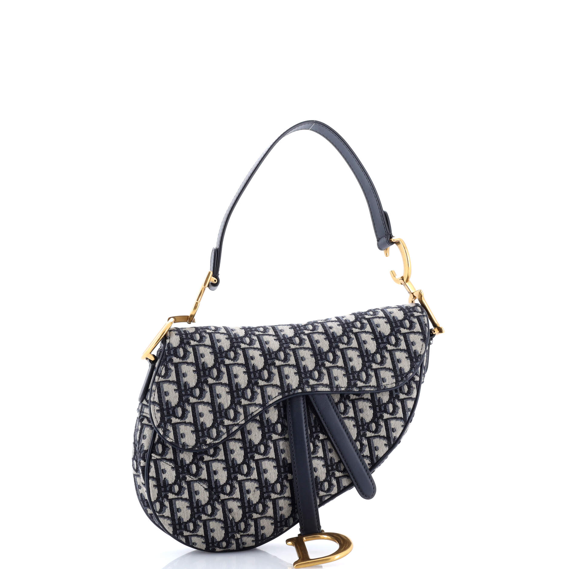 Saddle Handbag Oblique Canvas Medium