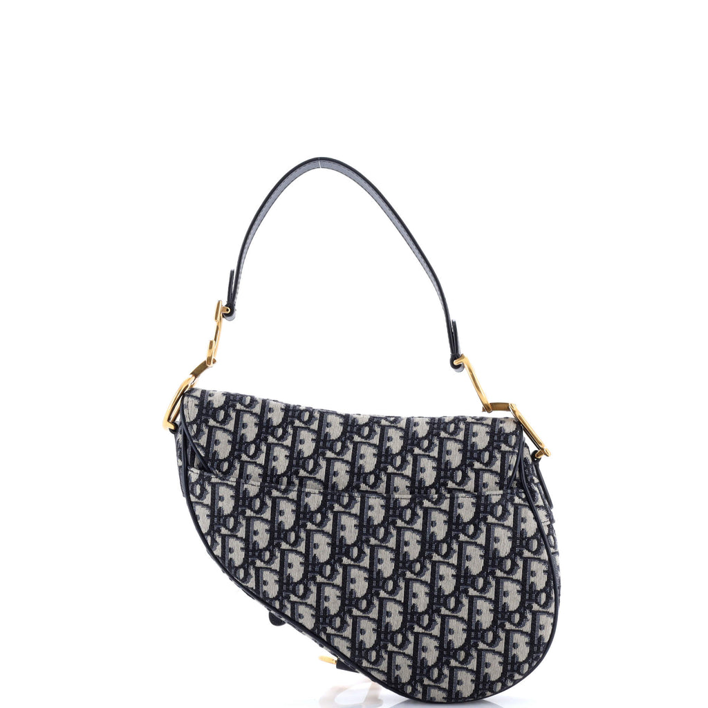 Saddle Handbag Oblique Canvas Medium
