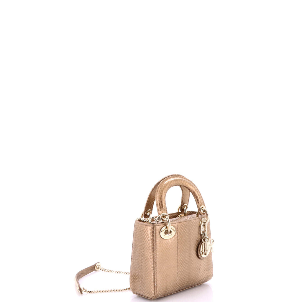 Lady Dior Chain Bag Python Mini
