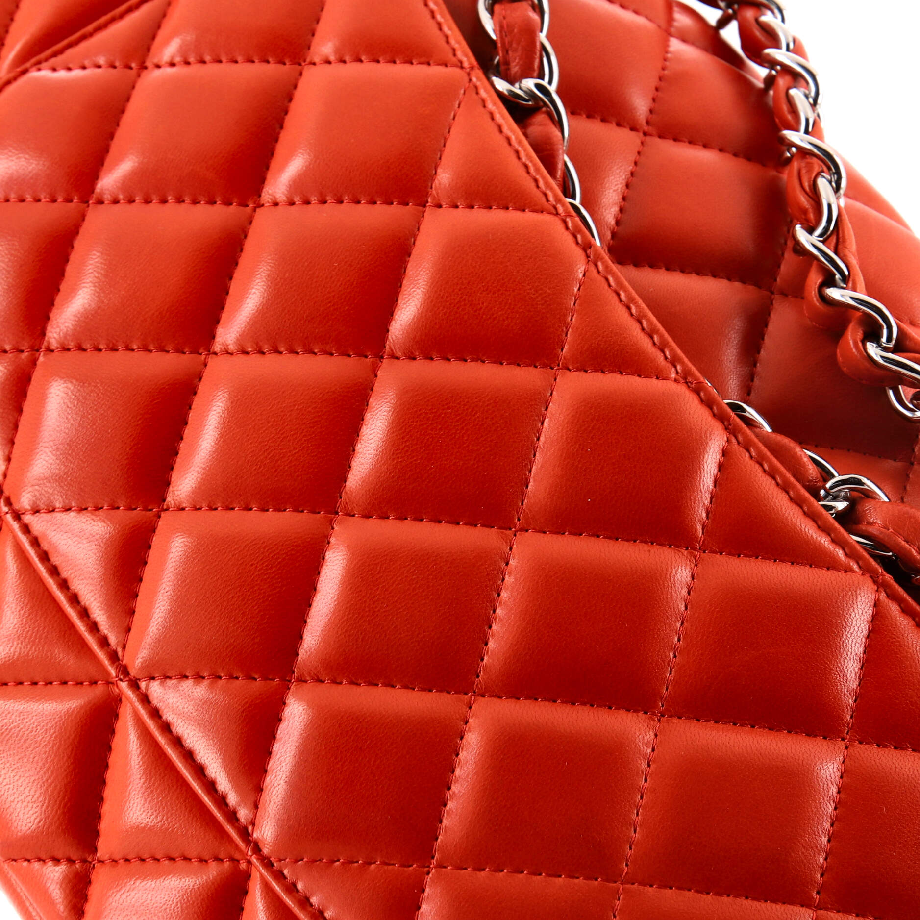 Classic Double Flap Bag Quilted Lambskin Jumbo