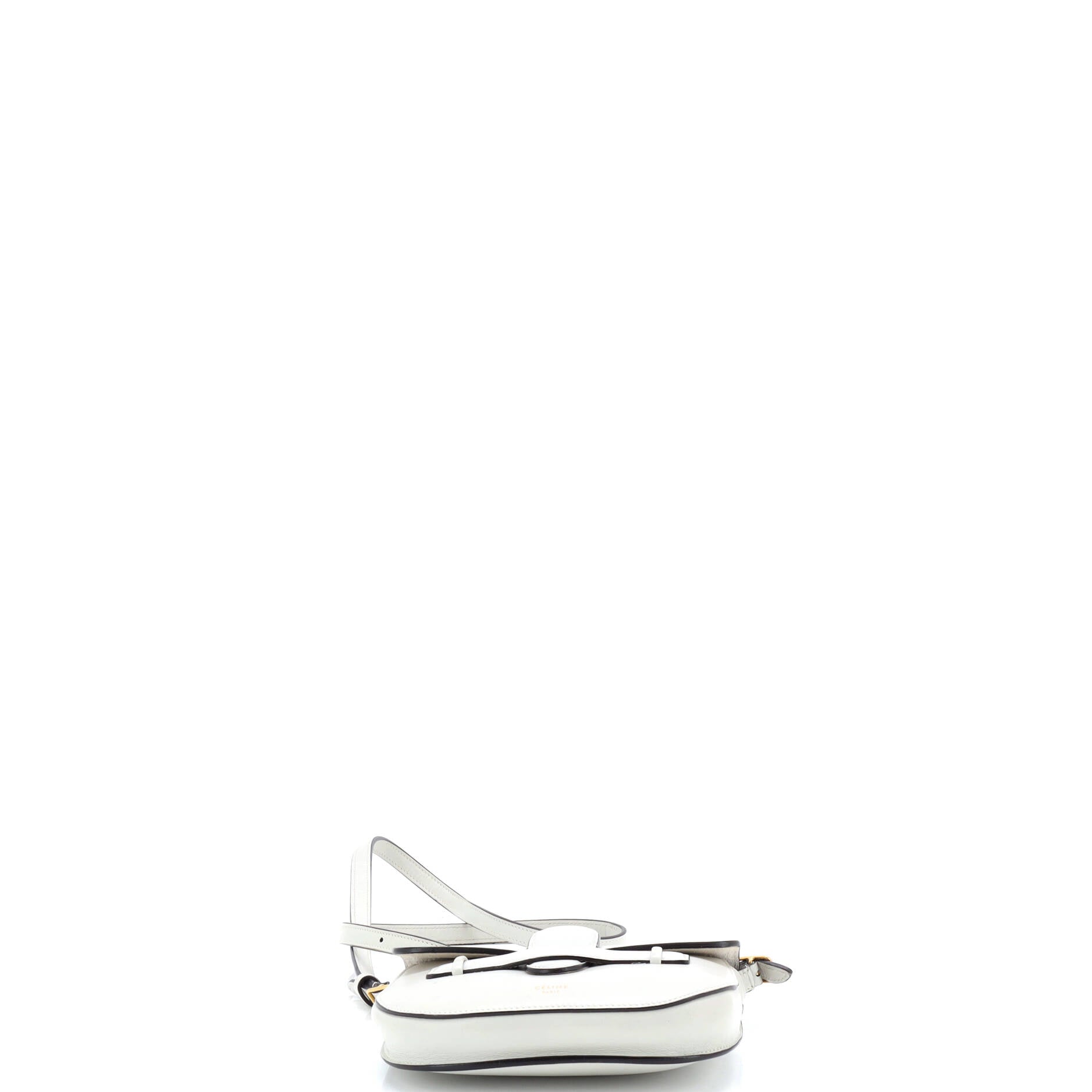 Symmetrical Shoulder Bag Leather Mini