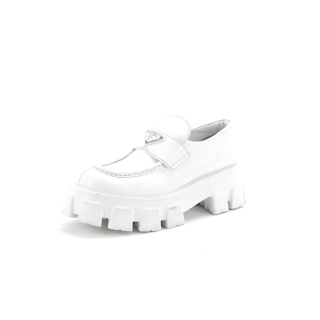Women's Monolith Loafers Leather