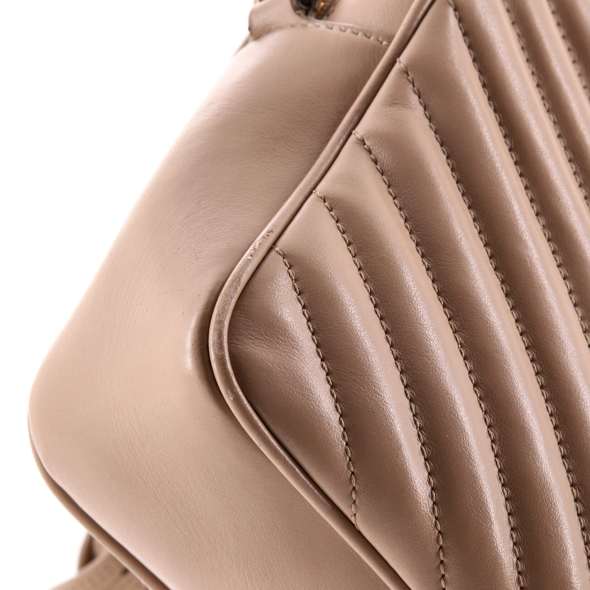 Lou Camera Bag Matelasse Chevron Leather Small