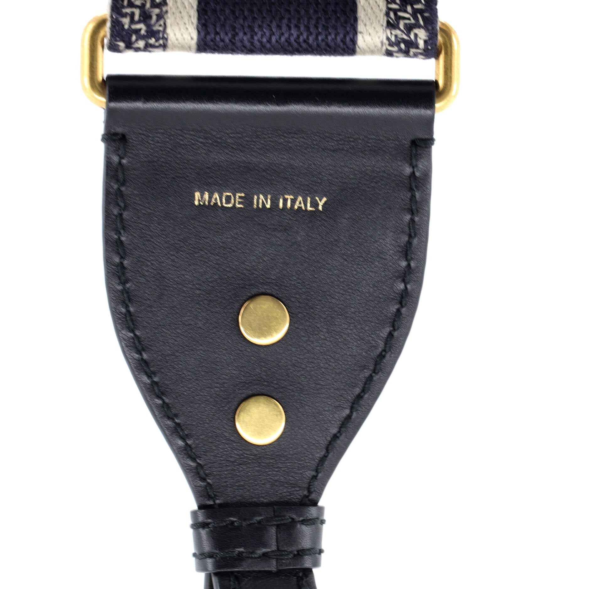 Logo Shoulder Strap Embroidered Canvas