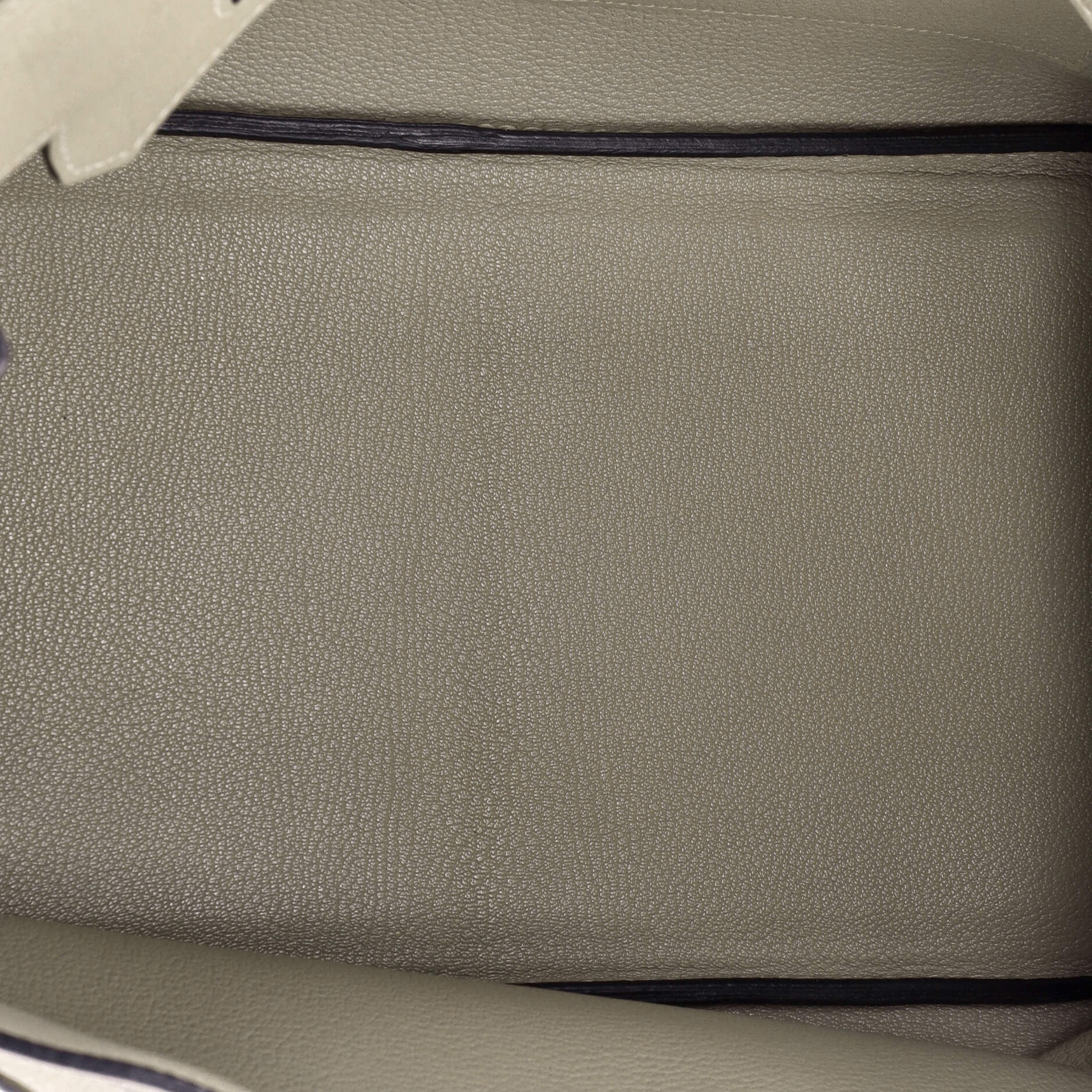 Birkin Handbag Grey Togo with Palladium Hardware 35