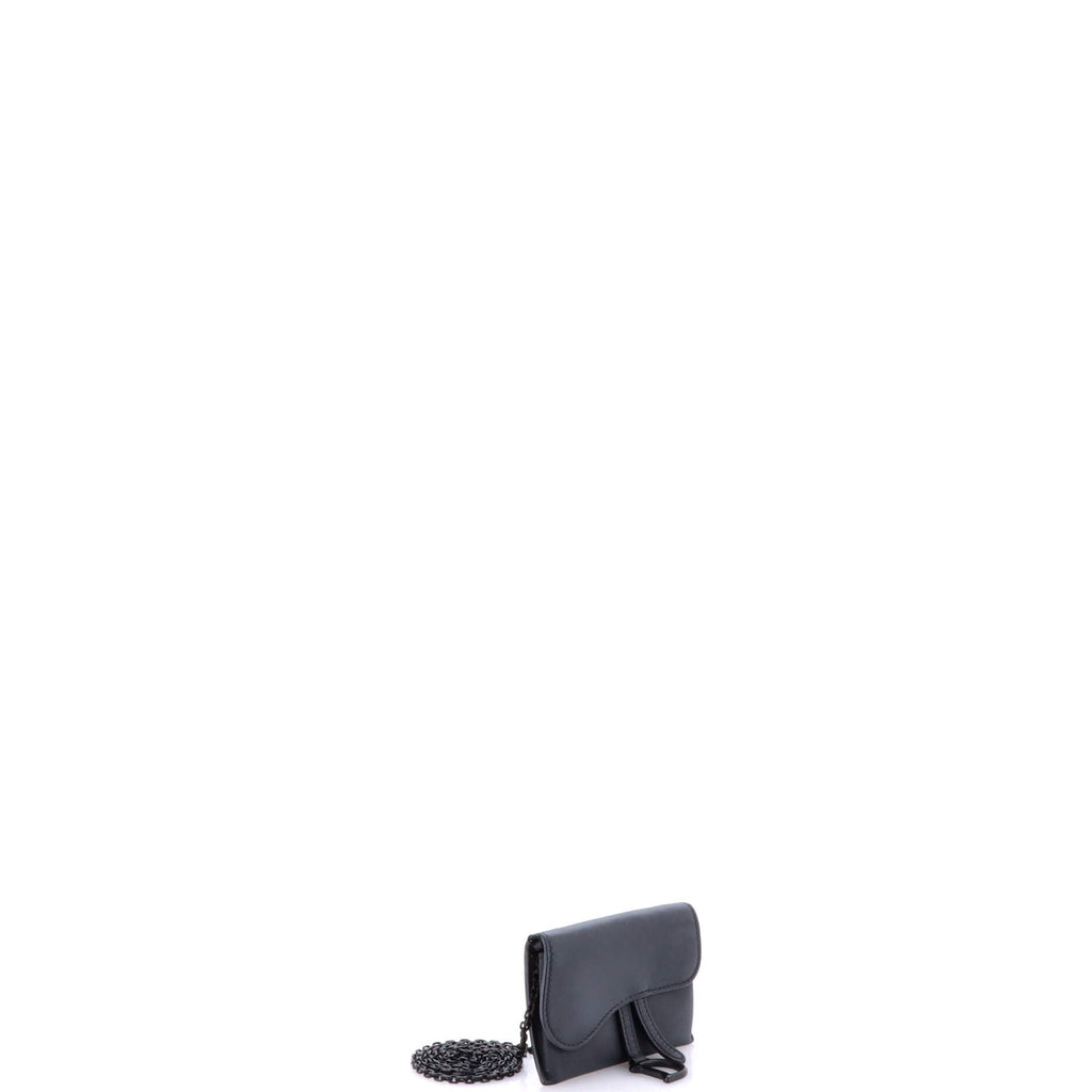 Ultra Matte Saddle Nano Pouch Leather