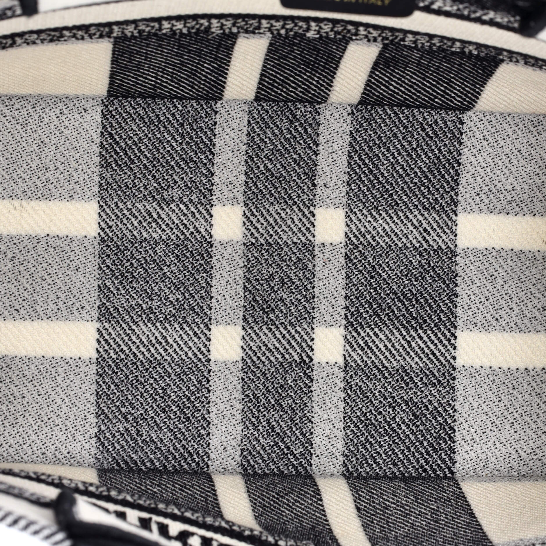 Book Tote Embroidered Canvas Small