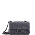 So Black Classic Single Flap Bag Quilted Lambskin Mini