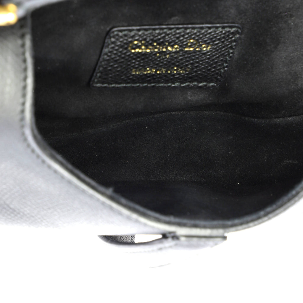 Saddle Handbag Leather Mini