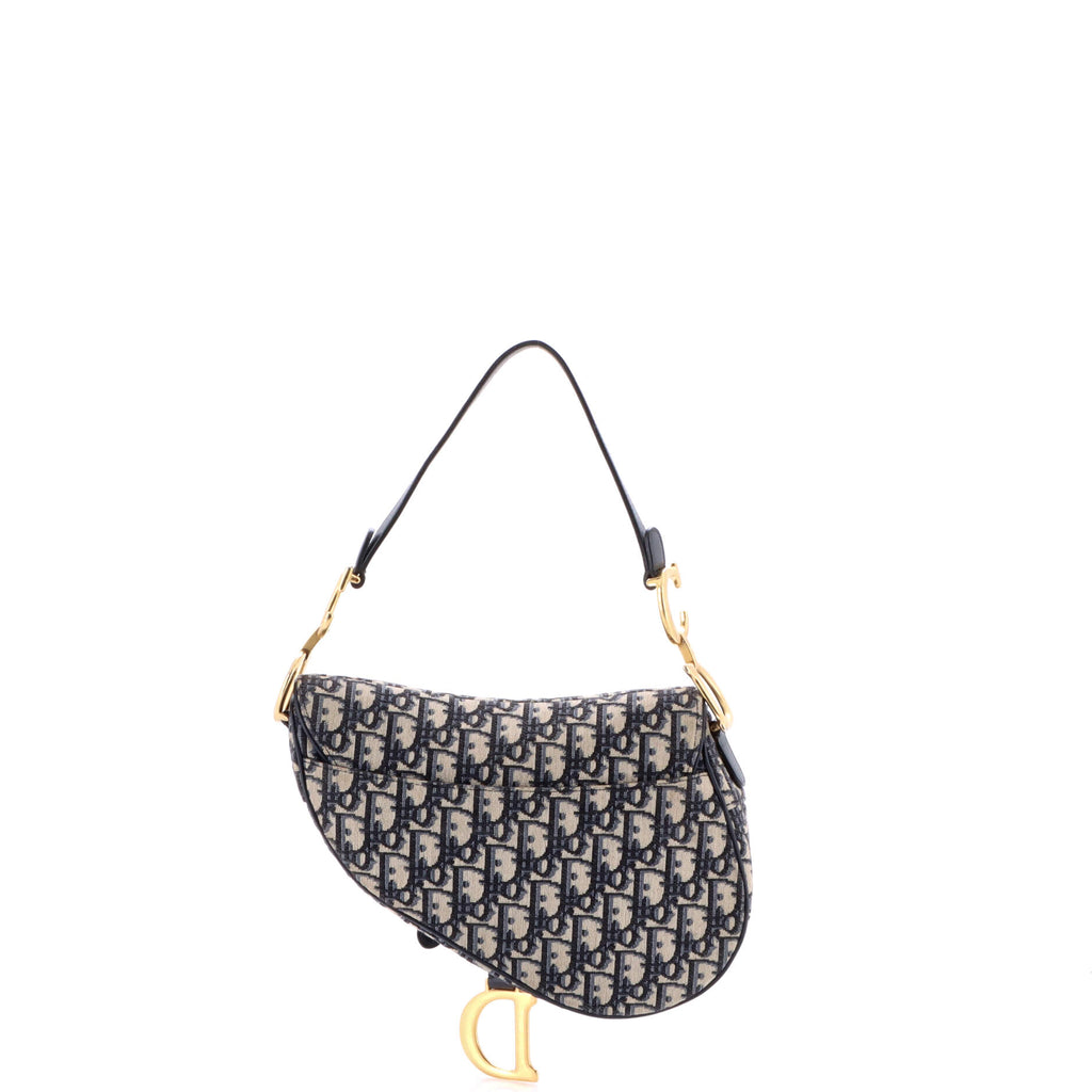 Saddle Handbag Oblique Canvas Medium