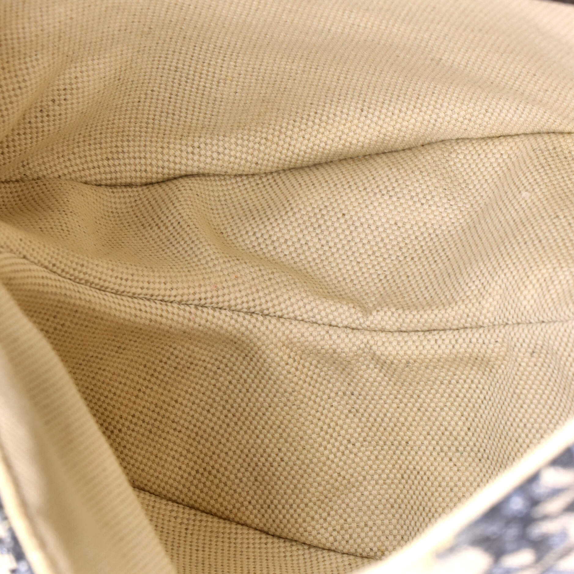 Saddle Handbag Oblique Canvas Medium
