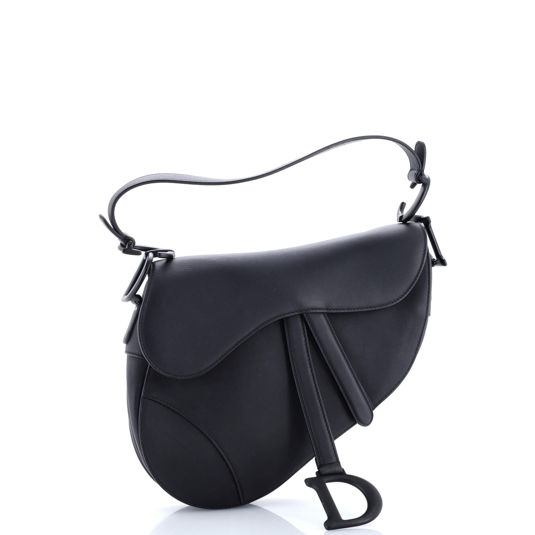 Ultra Matte Saddle Handbag Leather Medium