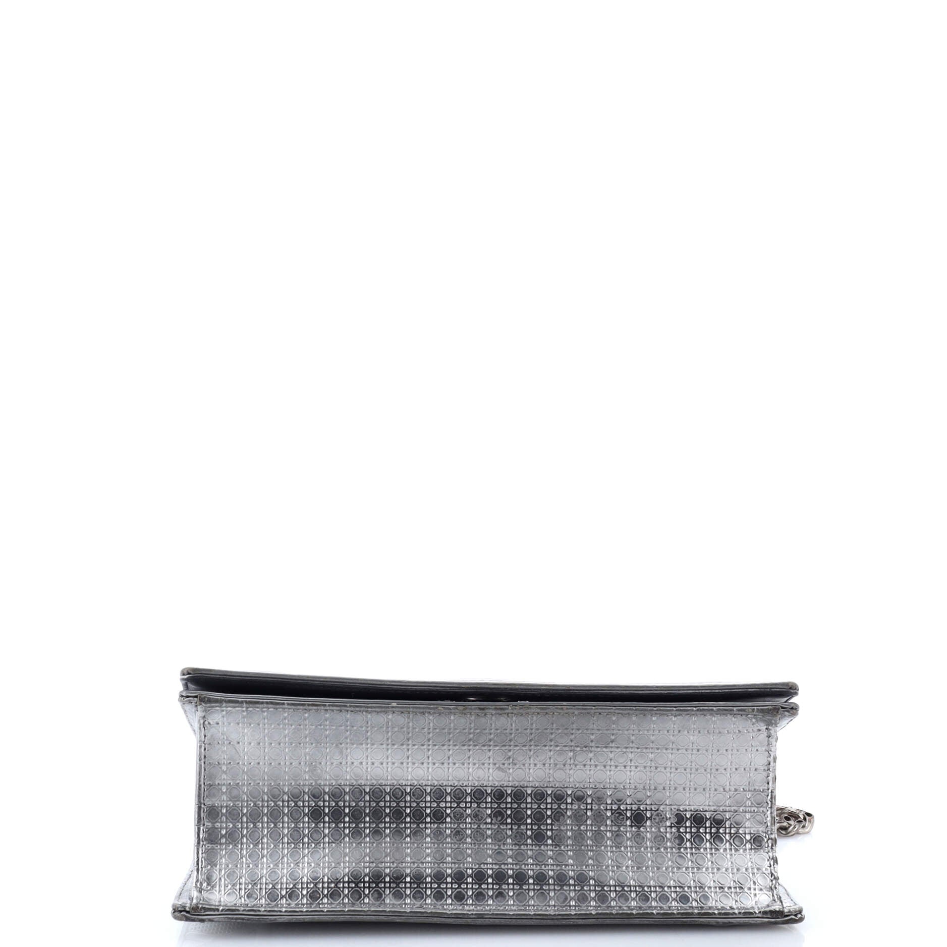 Diorama Flap Bag Cannage Embossed Calfskin Medium
