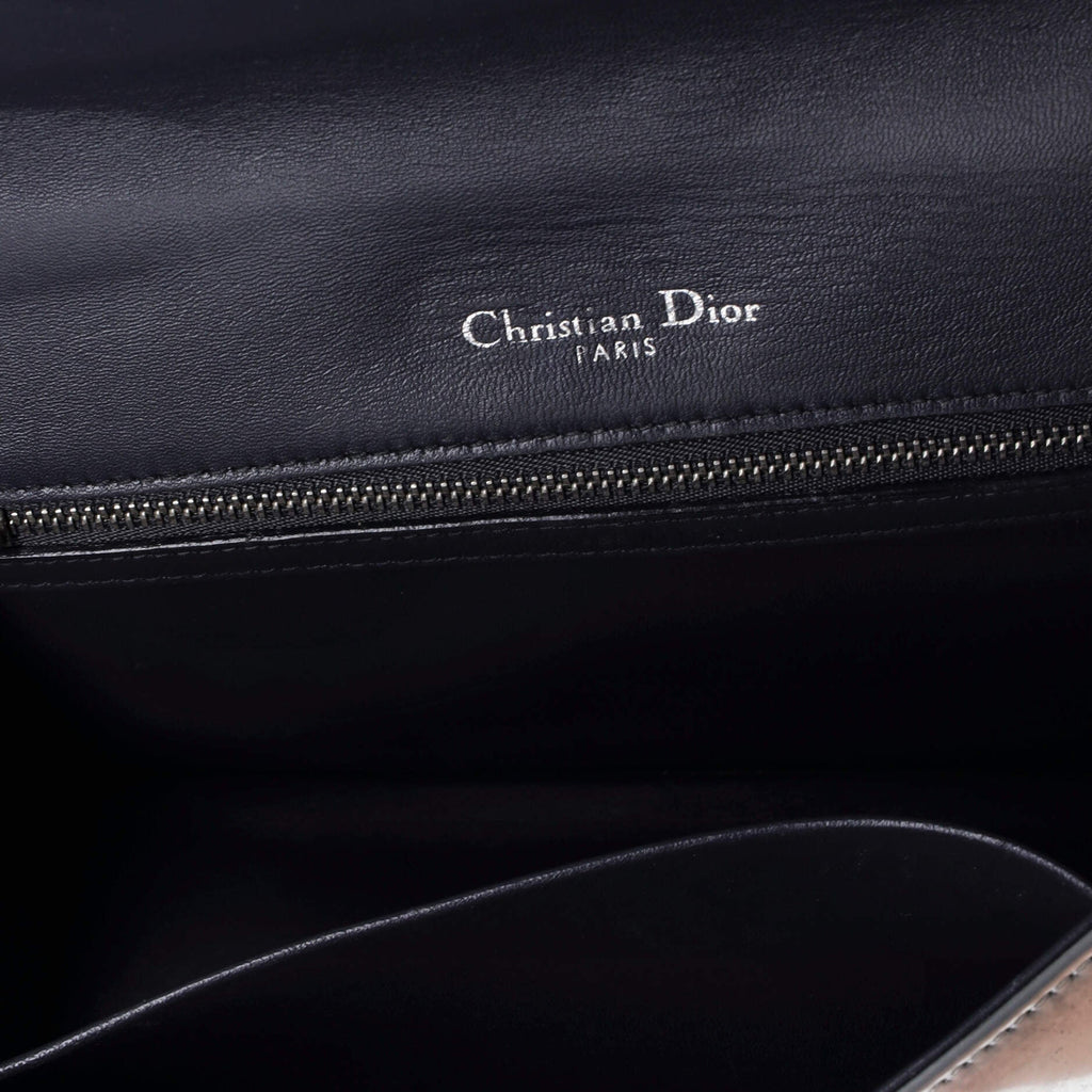 Diorama Flap Bag Cannage Embossed Calfskin Medium