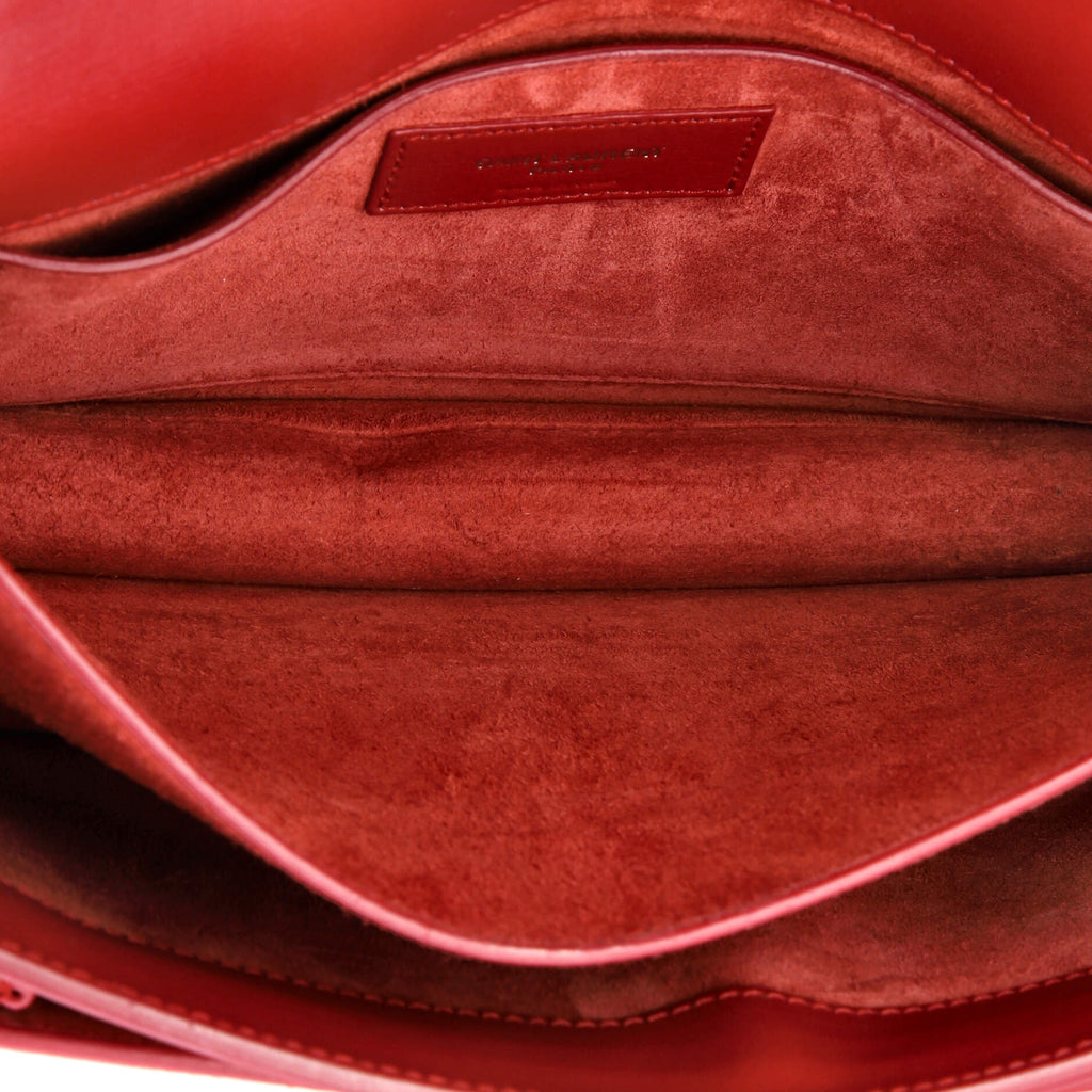 Sunset Crossbody Bag Leather Medium