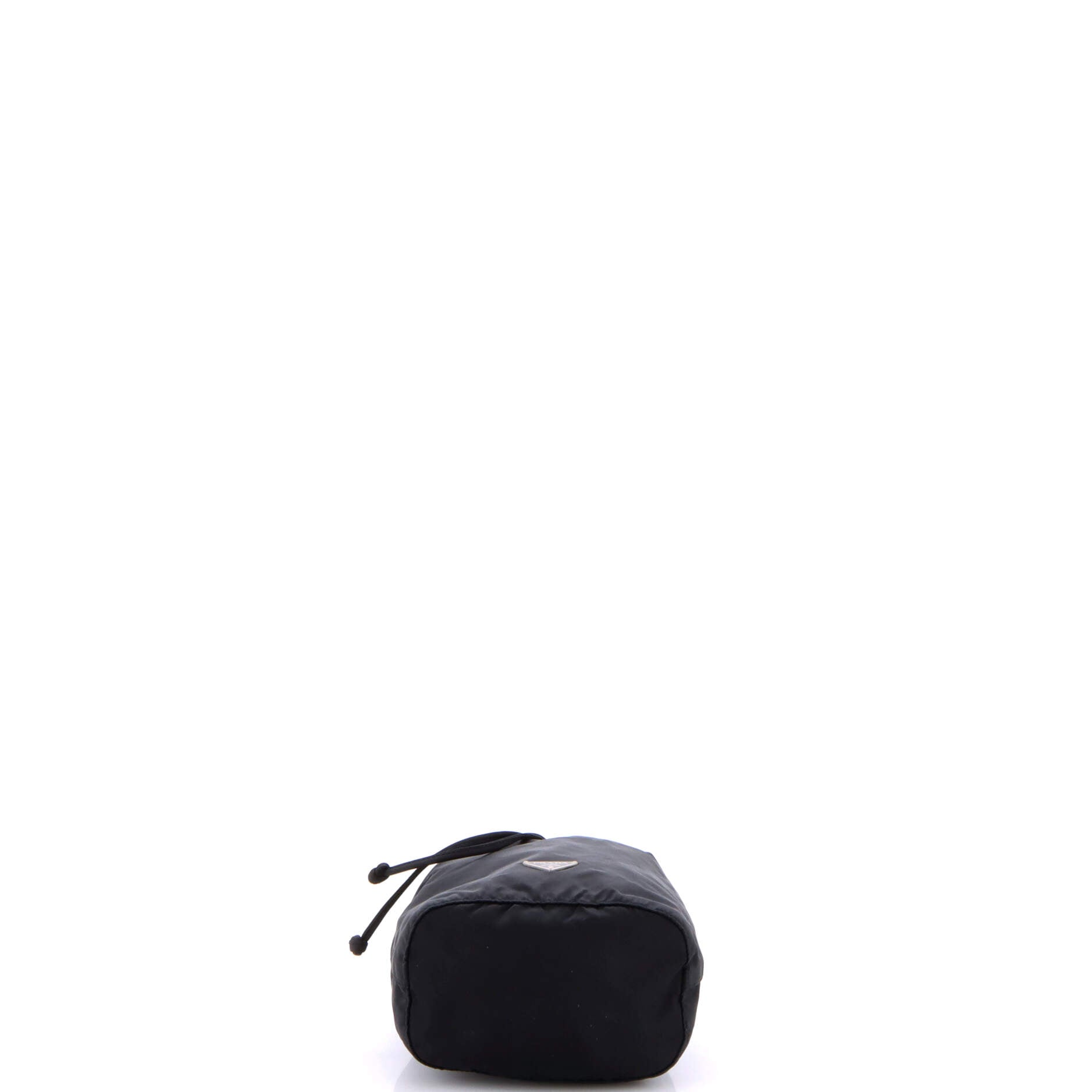 Drawstring Wristlet Bucket Bag Tessuto Small