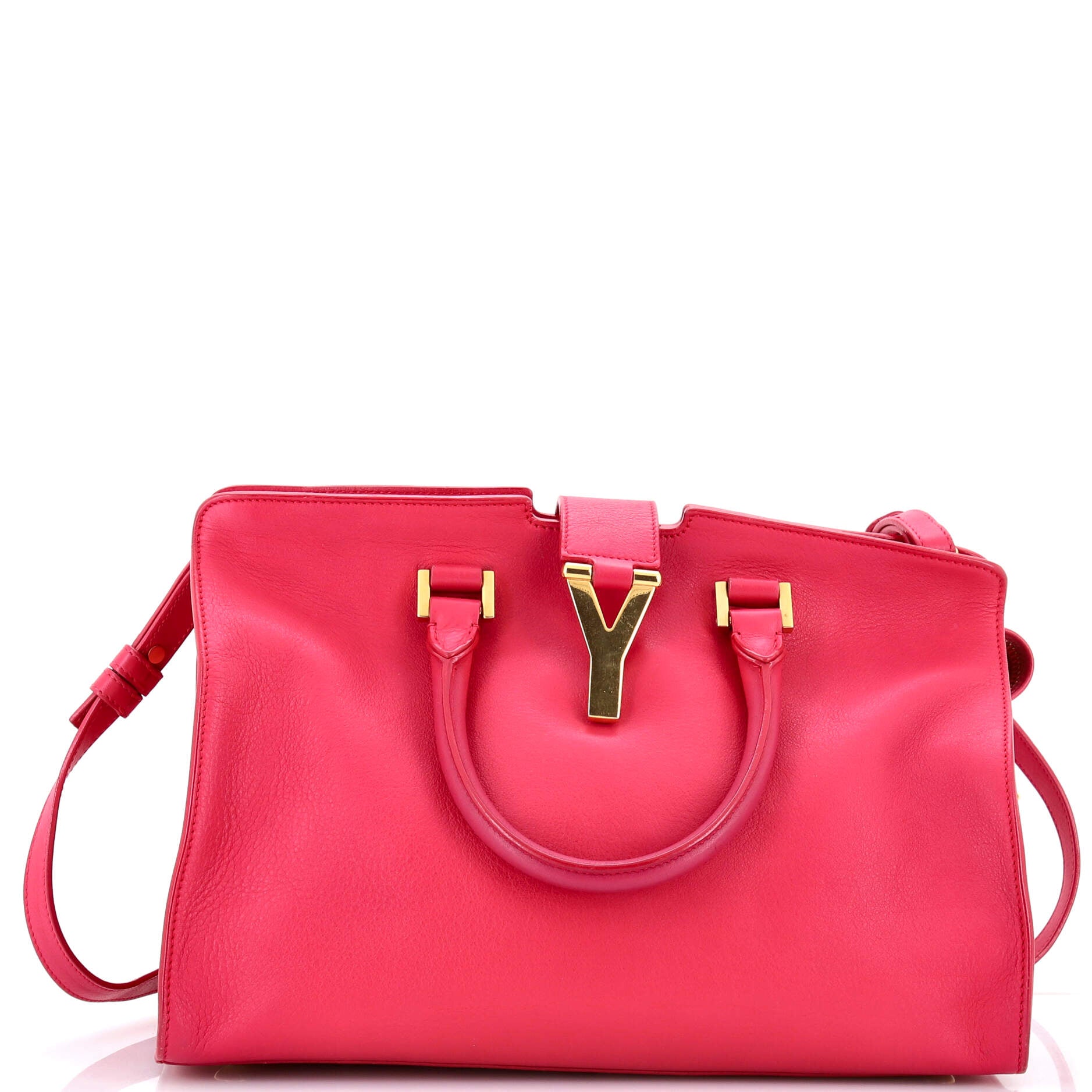 Classic Y Cabas Leather Small
