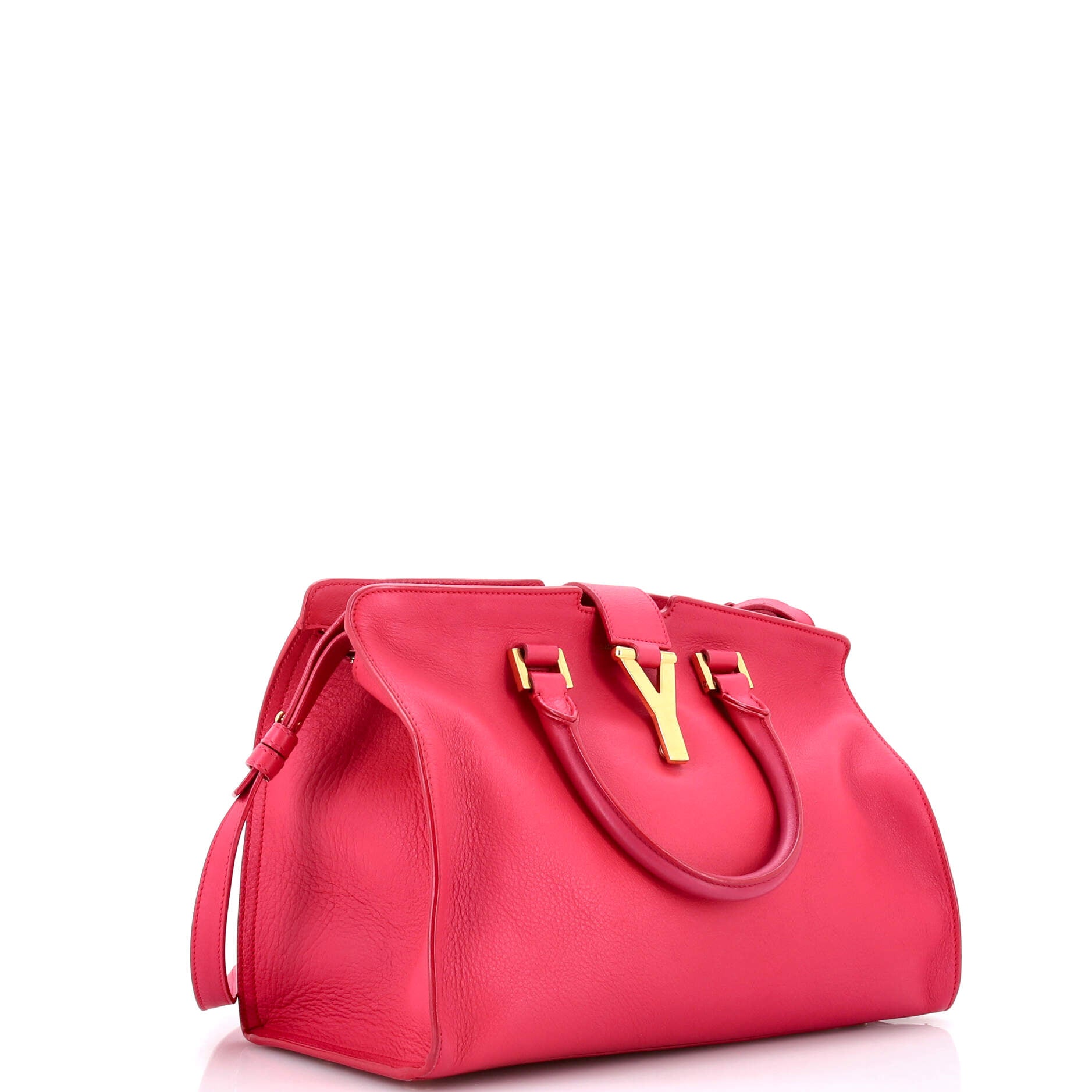 Classic Y Cabas Leather Small