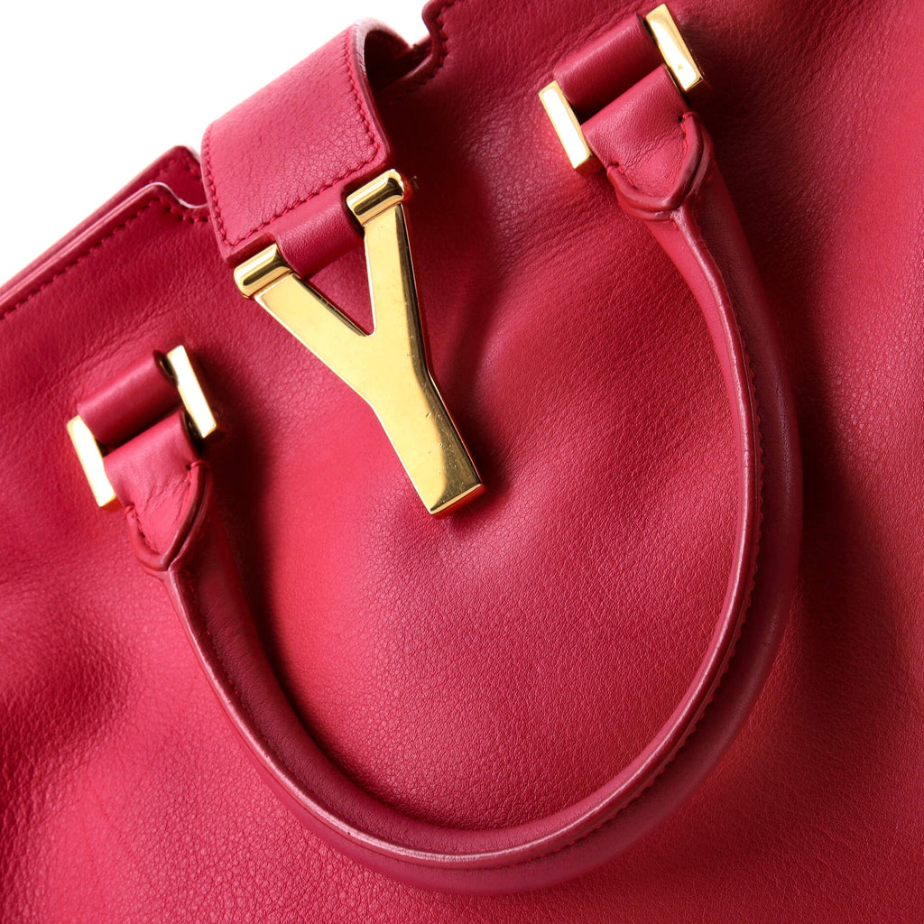 Classic Y Cabas Leather Small