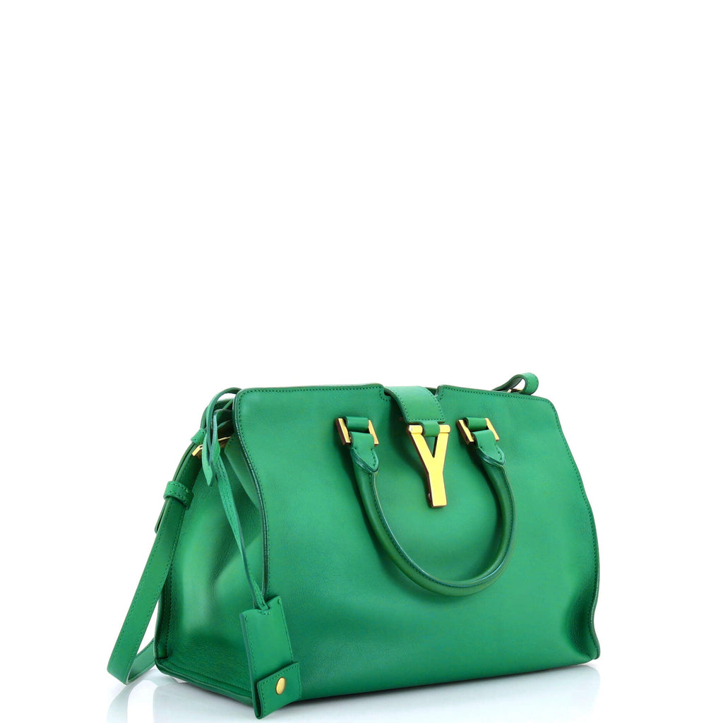 Classic Y Cabas Leather Small