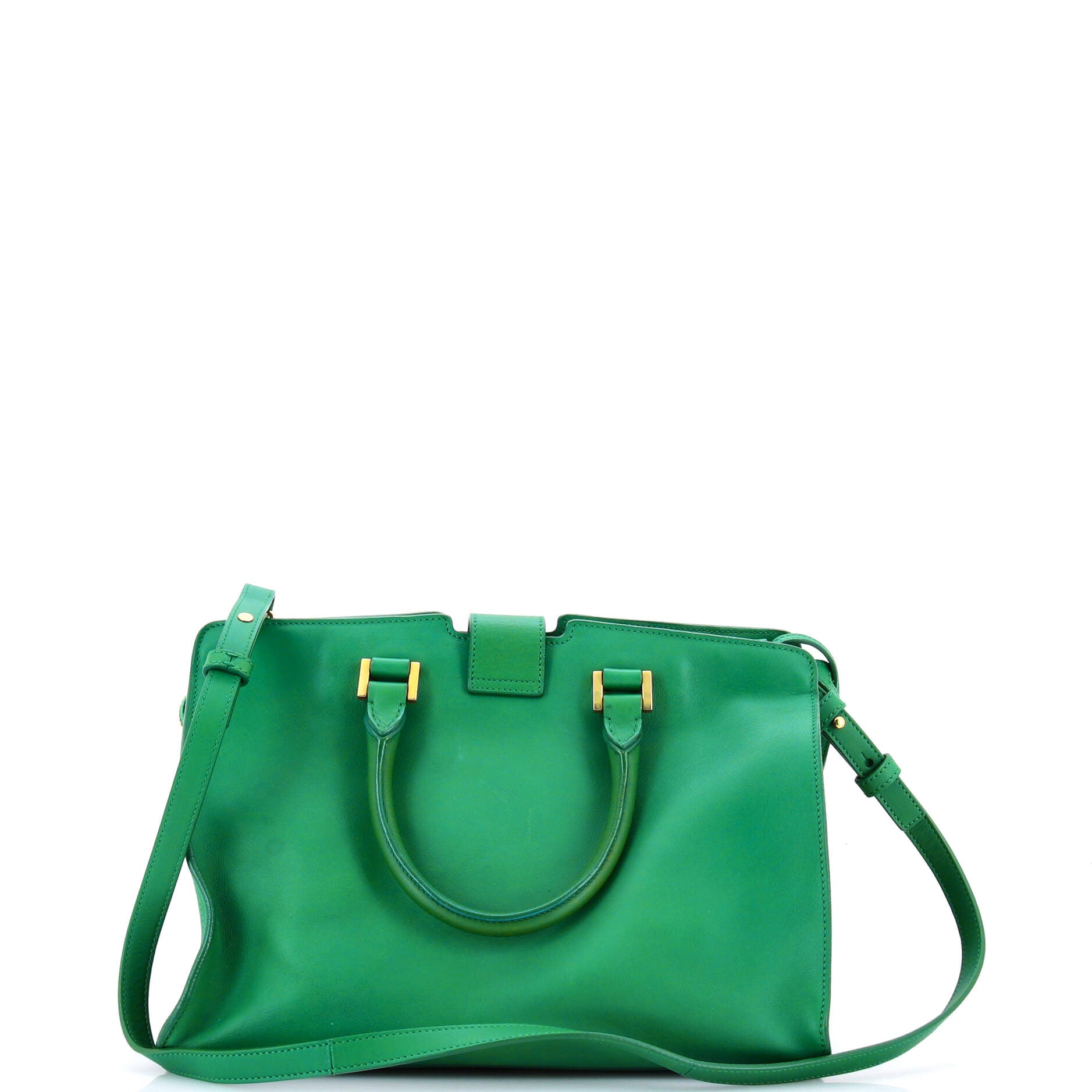 Classic Y Cabas Leather Small