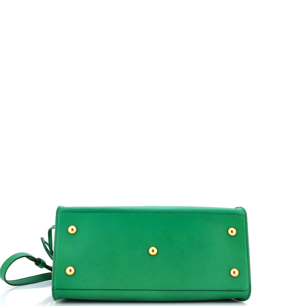 Classic Y Cabas Leather Small