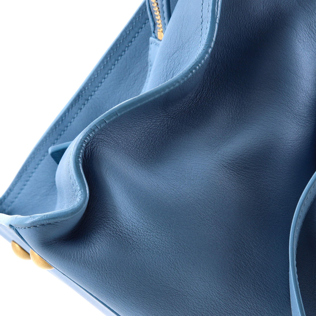 Classic Y Cabas Leather Small