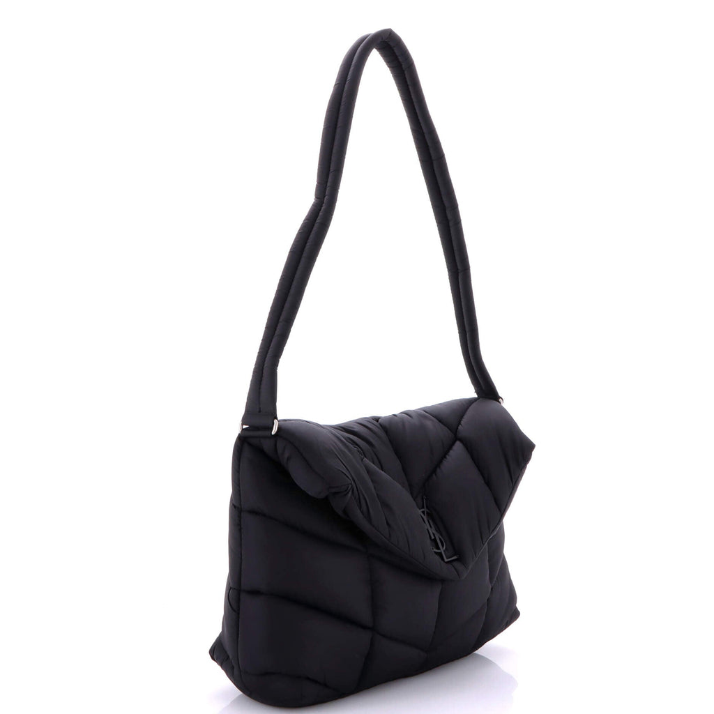 Loulou Puffer Messenger Bag Quilted Econyl