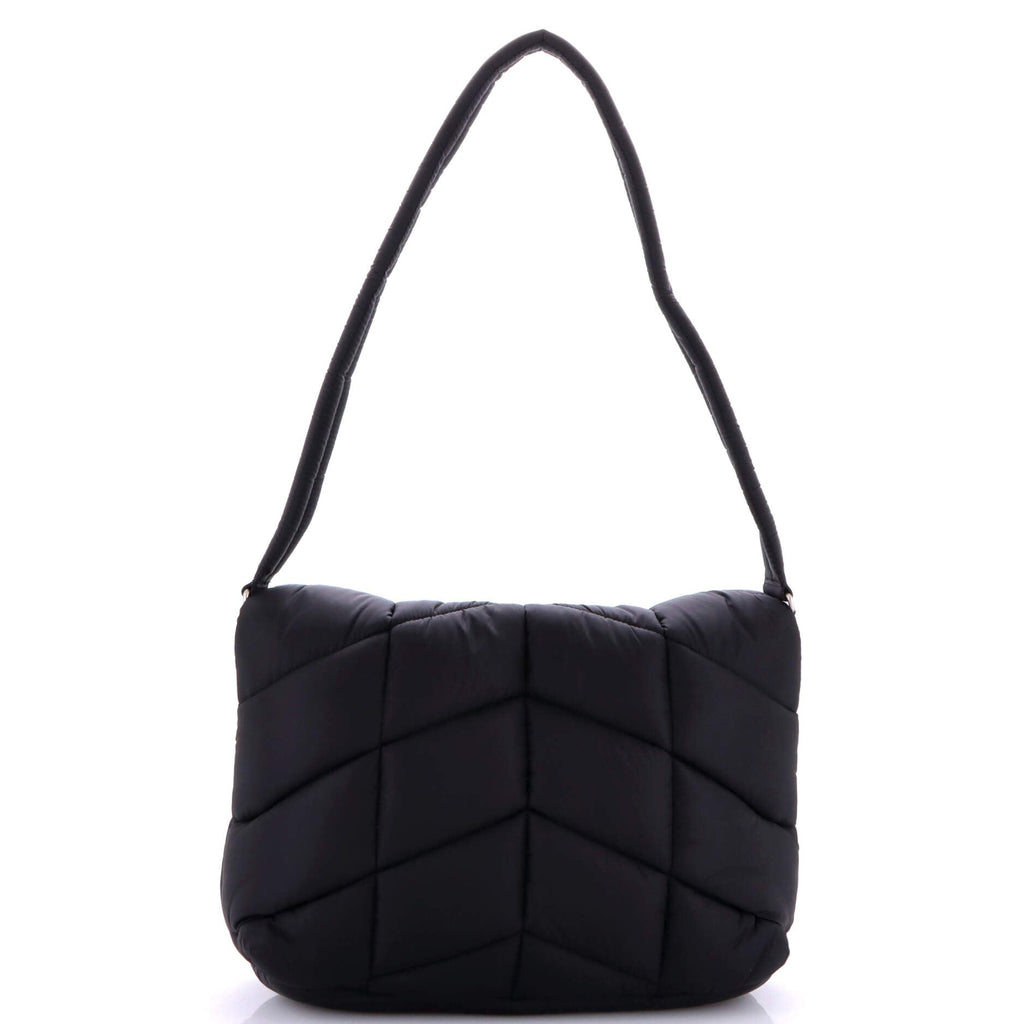 Loulou Puffer Messenger Bag Quilted Econyl