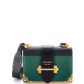 Cahier Chain Crossbody Bag City Calf and Saffiano Small