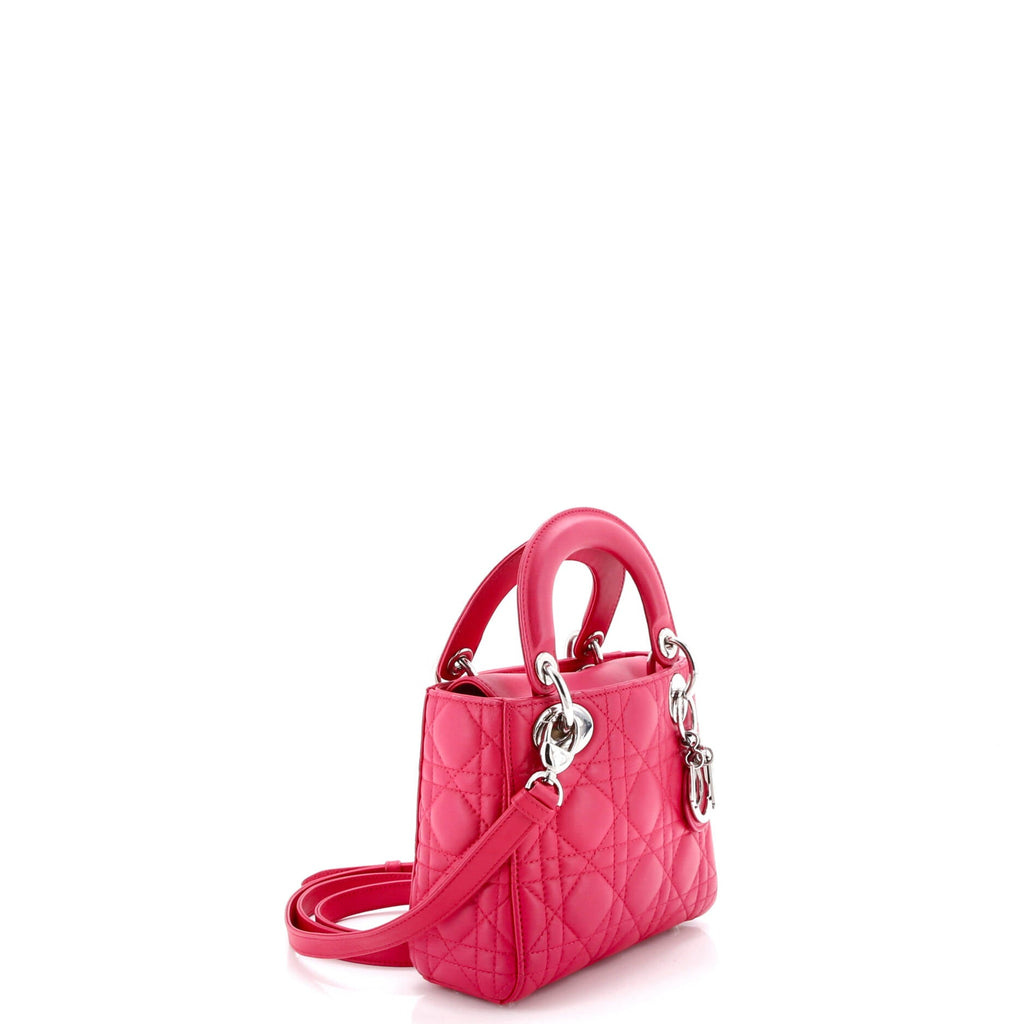 Lady Dior Bag Cannage Quilt Lambskin Mini
