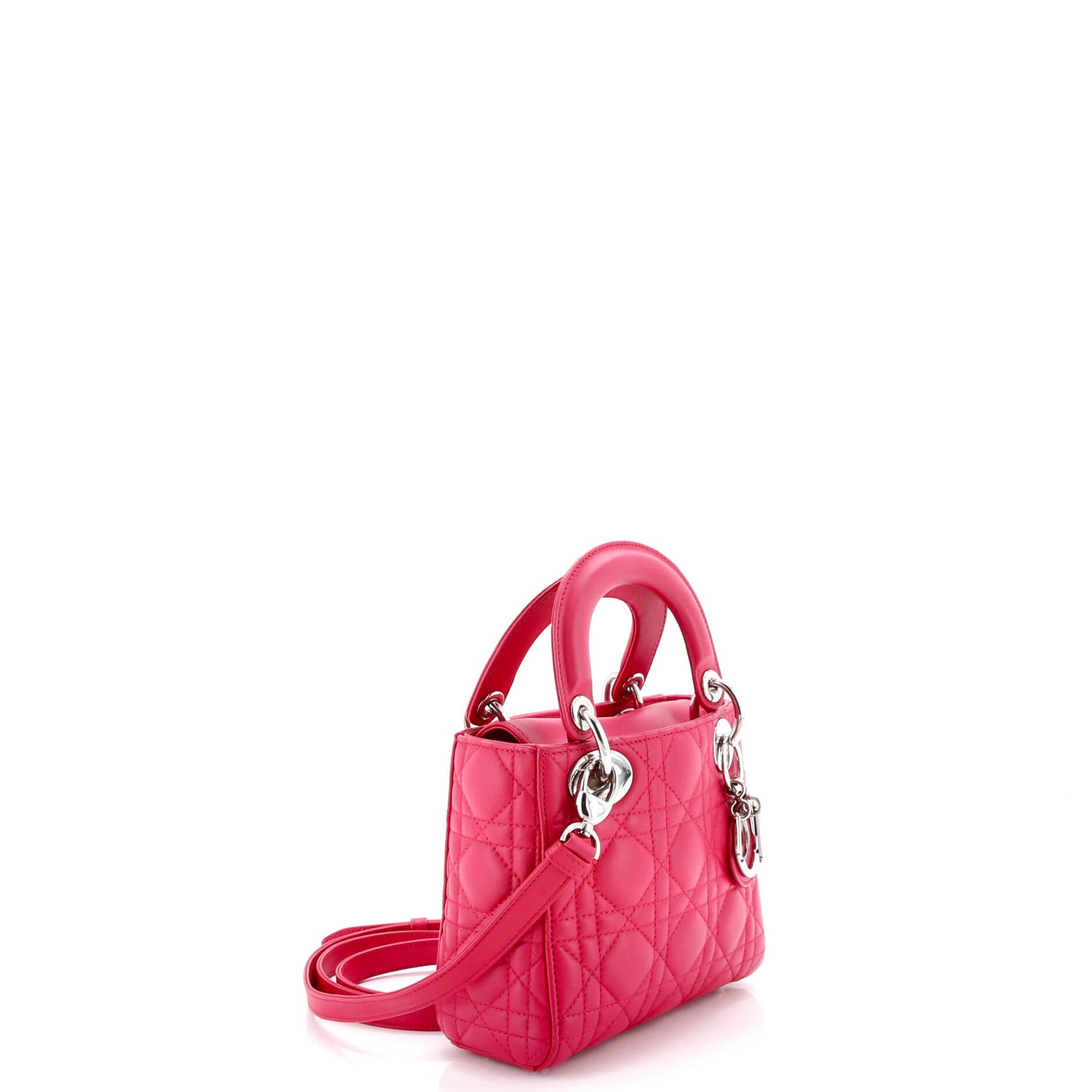 Lady Dior Bag Cannage Quilt Lambskin Mini
