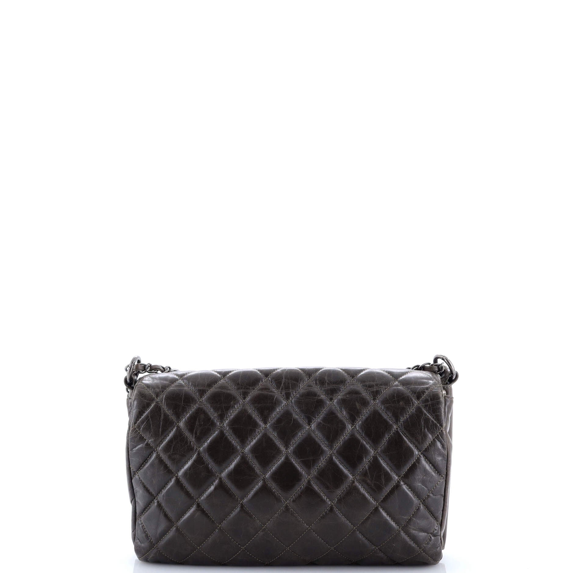 Boy Clasp Chain Bag Quilted Aged Calfskin Medium