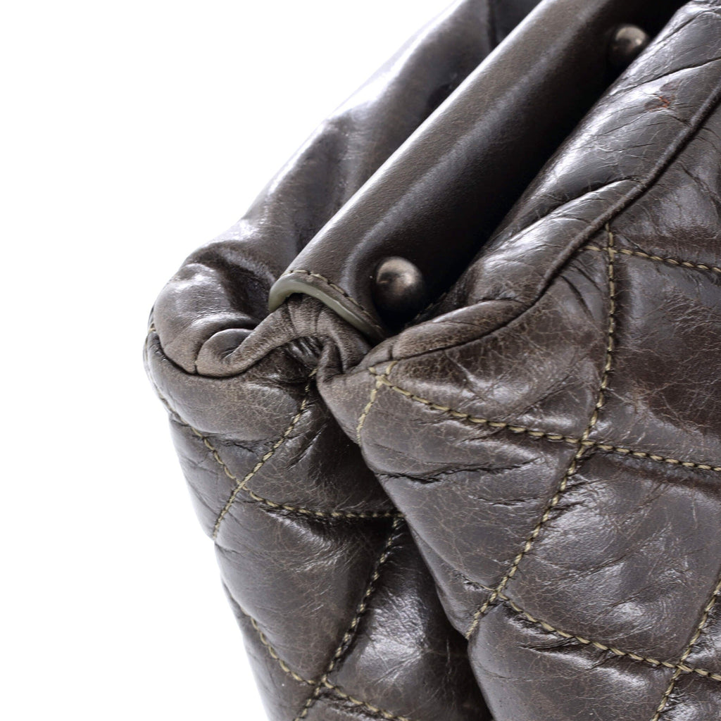 Boy Clasp Chain Bag Quilted Aged Calfskin Medium