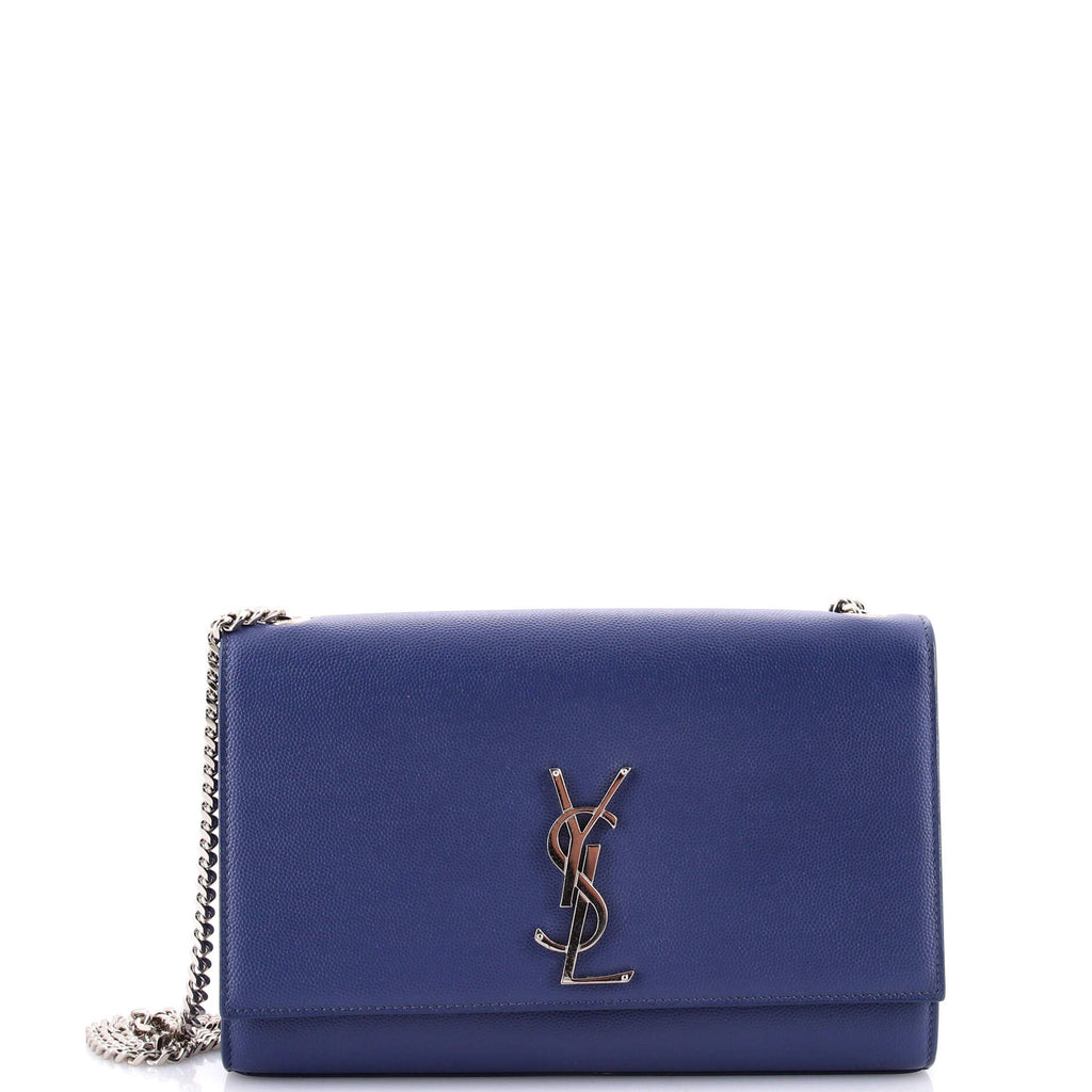 Classic Monogram Crossbody Bag Grainy Leather Medium