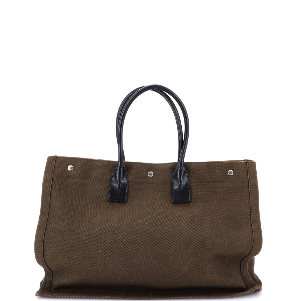 Rive Gauche Shopper Tote Canvas Large