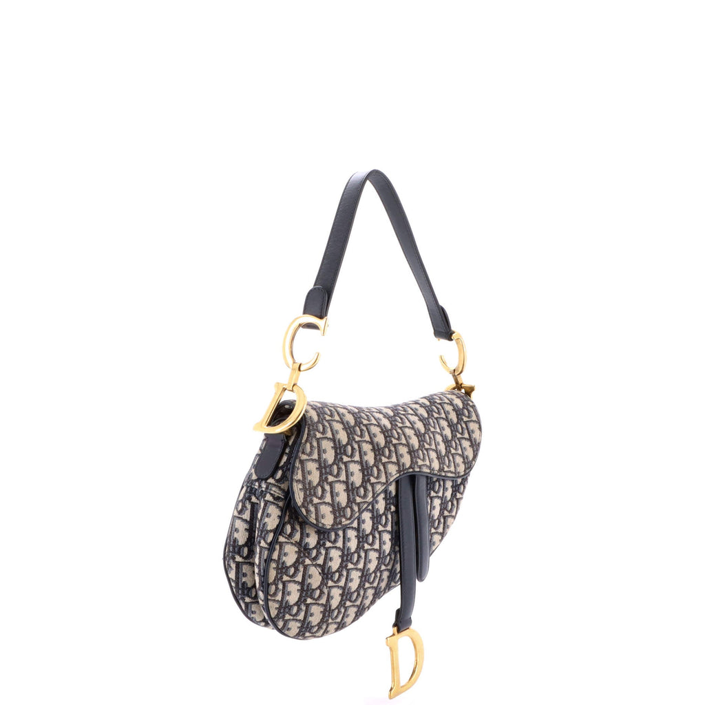 Saddle Handbag Oblique Canvas Medium