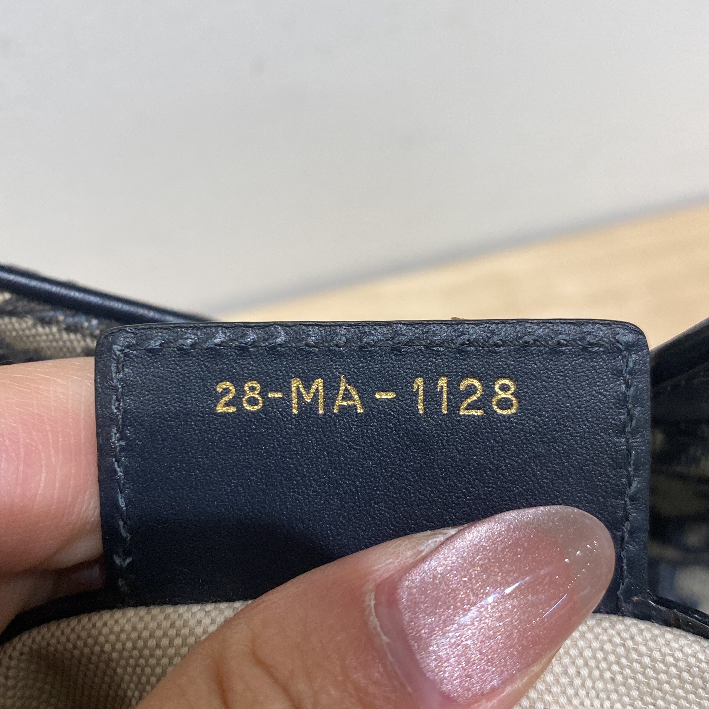 Saddle Handbag Oblique Canvas Medium