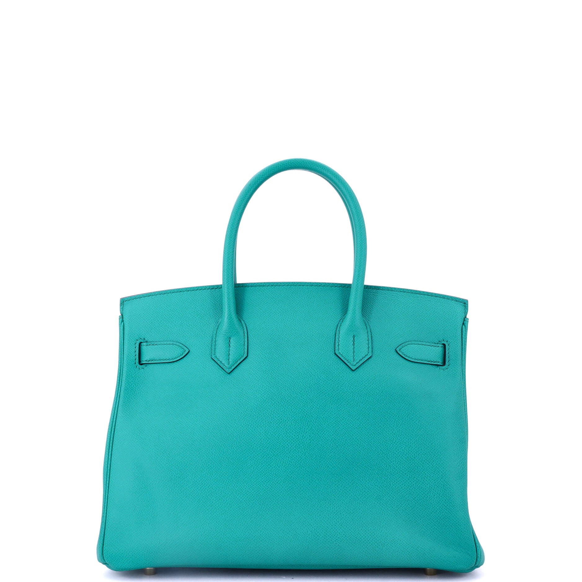 Birkin Handbag Bleu Paon Epsom with Gold Hardware 30