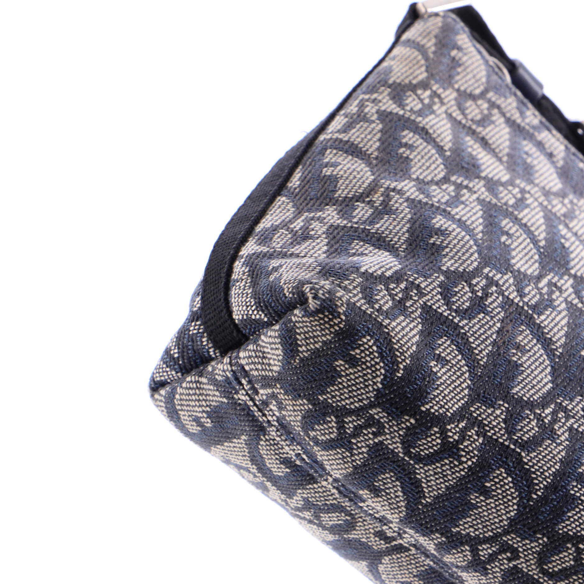 Vintage Trotter Pochette Shoulder Bag Diorissimo Canvas Small