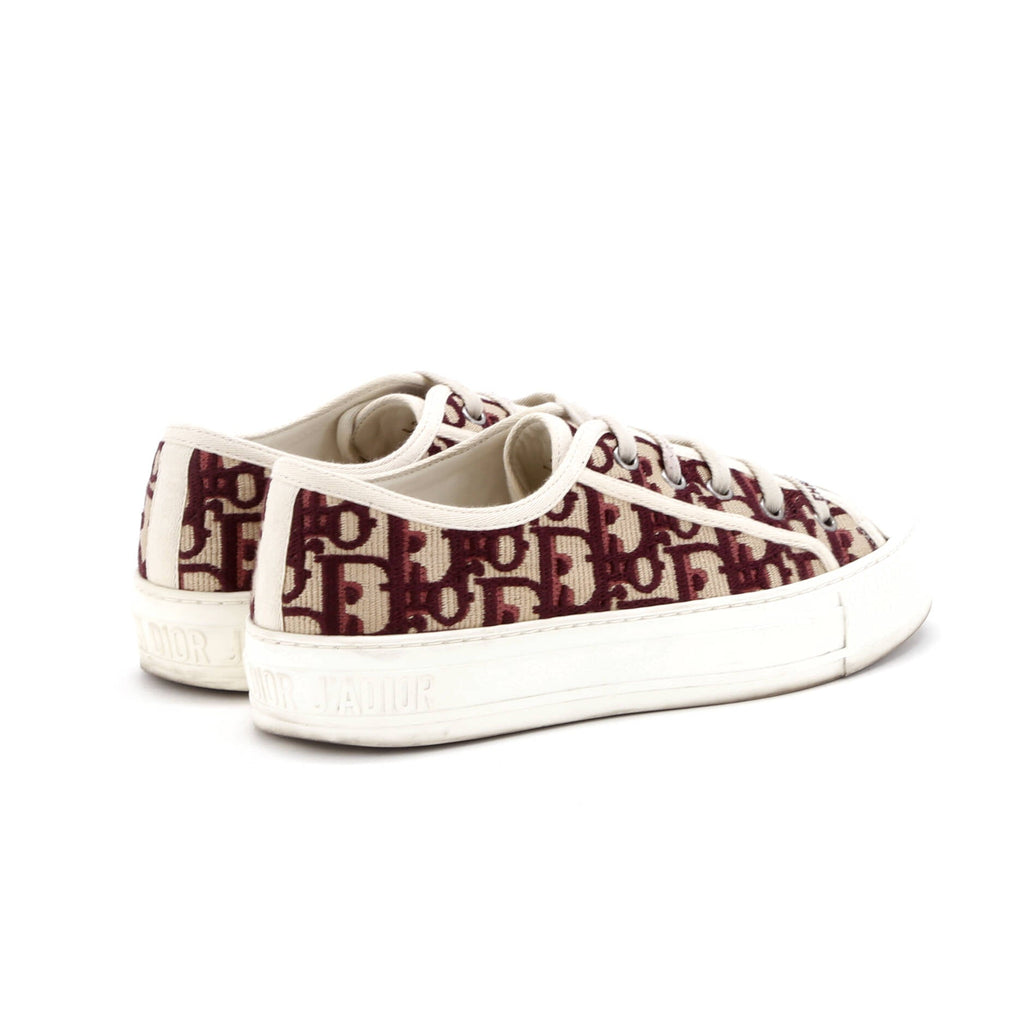 Women's Walk'N'Dior Sneakers Oblique Canvas