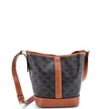 Bucket Bag Triomphe Coated Canvas Small