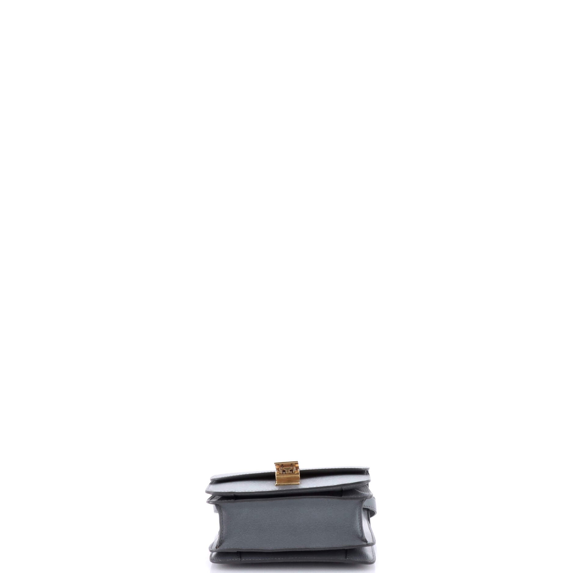 Classic Box Bag Grainy Leather Teen