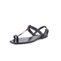 Women's Cassandra Flat Sandals Leather